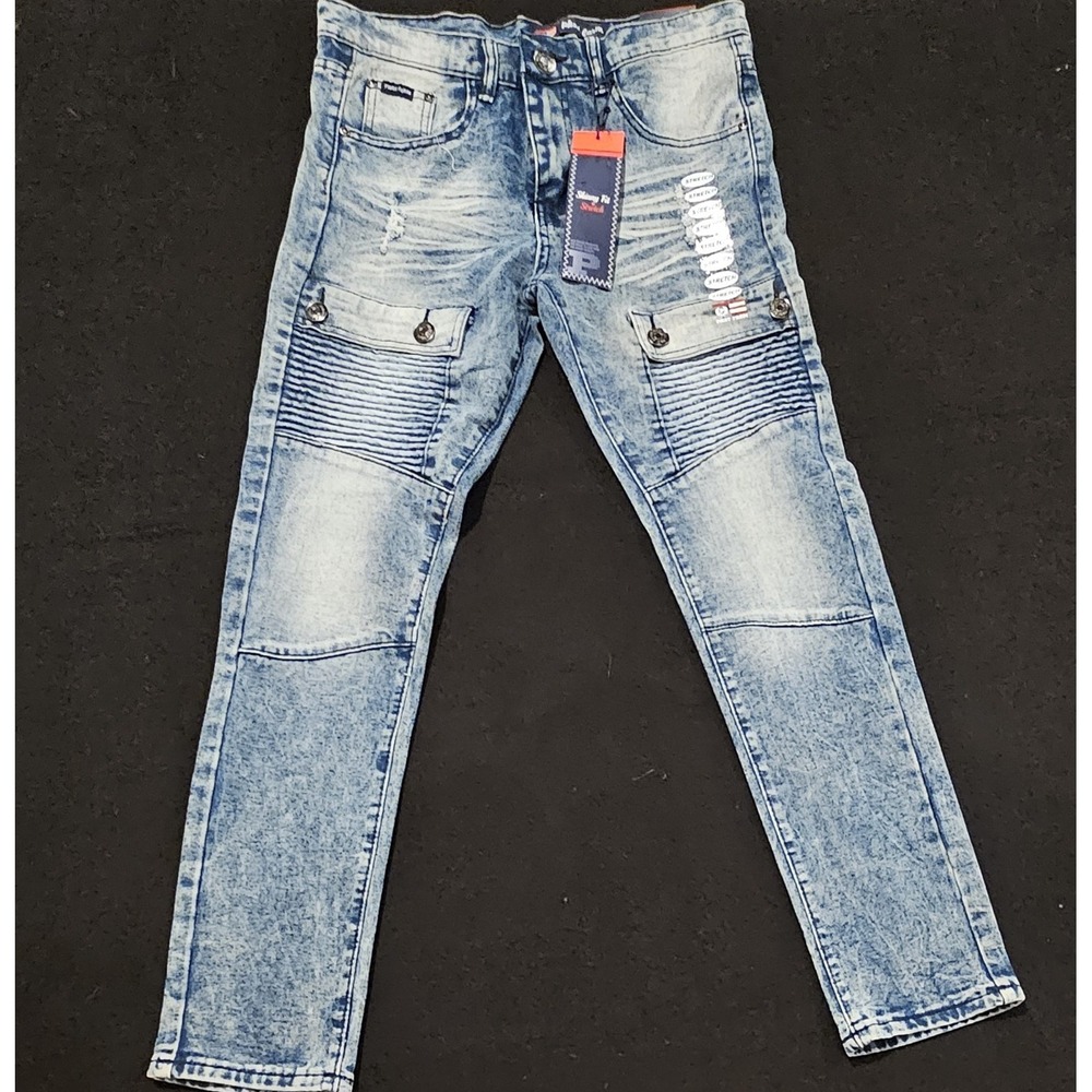 Phat Farm Jeans Womens Size 14‎ Acid Wash Skinny Stretch Y2K Grunge Streetwear
